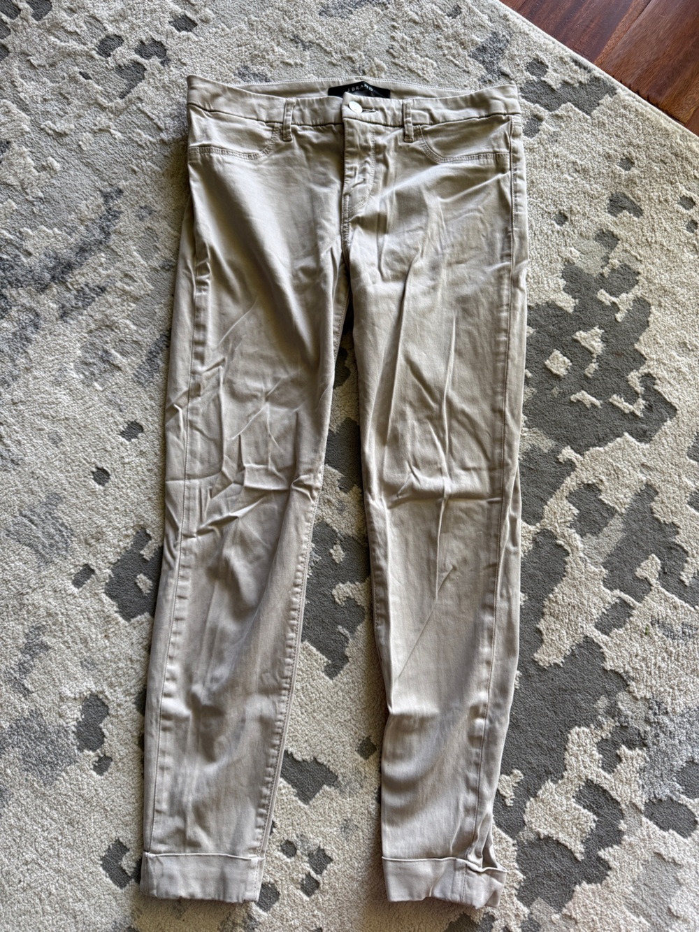 J Brand Beige/Taupe Women's Jeans
